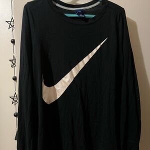 Nike Black Crew Neck Shirt